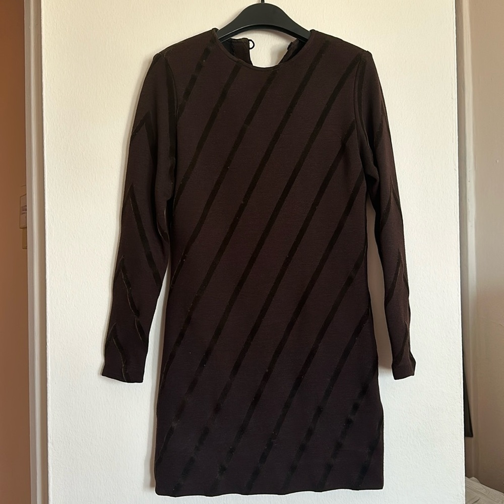 Wool Mini Dress